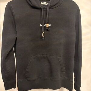 Tentree Charcoal Tee with White Logo